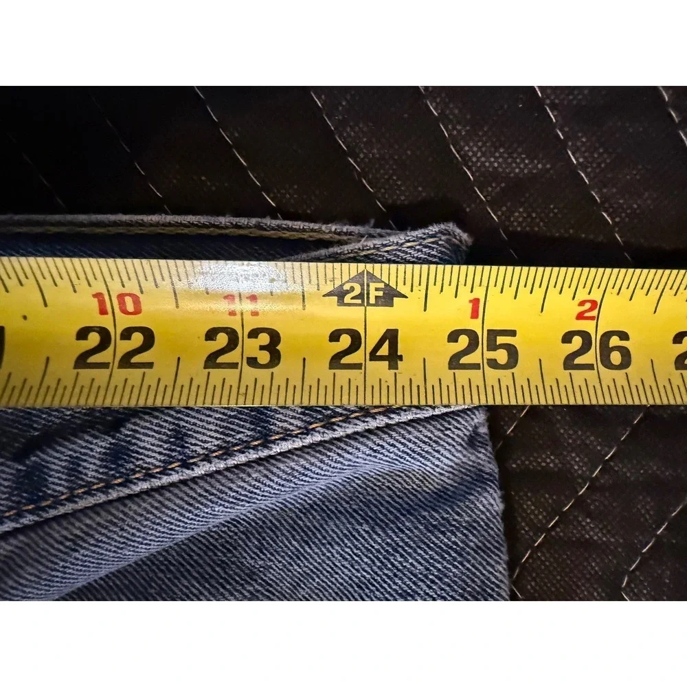 Levi's 550 Relaxed Fit Jeans Mens 50x34 Blue Medium Wash Red Tab Denim